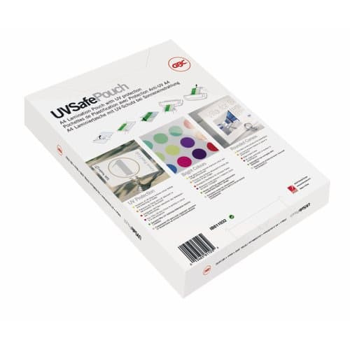 GBC UVSafeTM A4-laminointitasku 150mic/100kpl