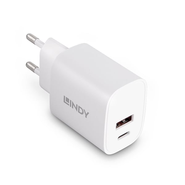 Lindy 73413 mobilladdare Universal Vit AC Snabb laddning inomhus