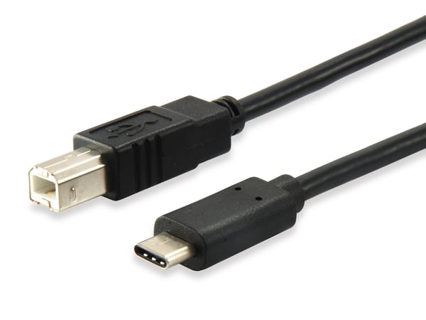 Equip 12888207 USB-kabel USB 2.0 1 m USB B USB C 0,48 Gbit/sek. Sort Equip 12888207 USB-kabel USB 2.0 1 m USB B USB C 0,48 Gbit/sek. Sort