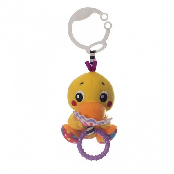 Playgro Peek-A-Boo Wiggling Duck leksaker till barnvagnsmobil
