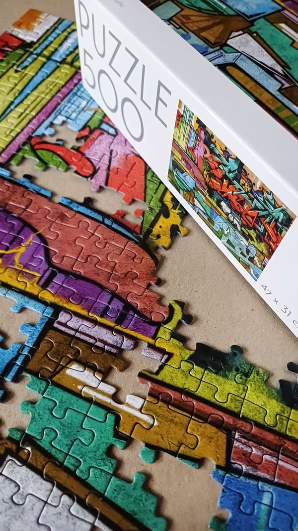 Tactic Puzzle Lovers Street Art of Graffiti 500 pcs puzzle