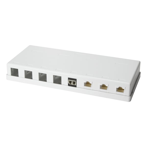 LogiLink NK4035 dækning af sokkel RJ-45 Hvid 1 stk