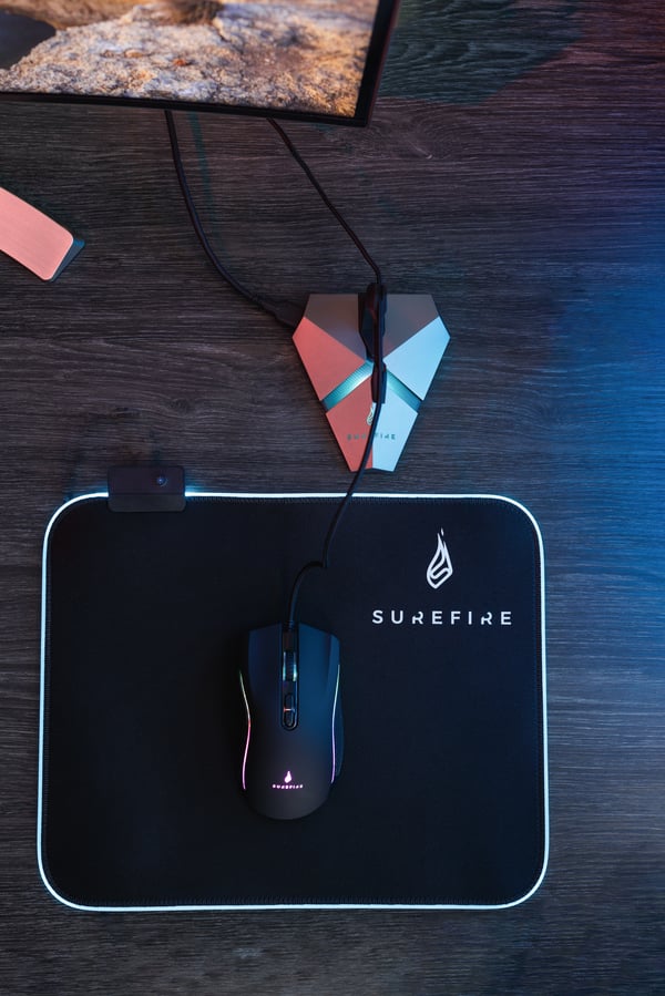 SureFire Silent Flight RGB-320 Pelihiirimatto Musta