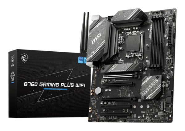 MSI B760 GAMING PLUS WIFI moderkort Intel B760 LGA 1700 ATX