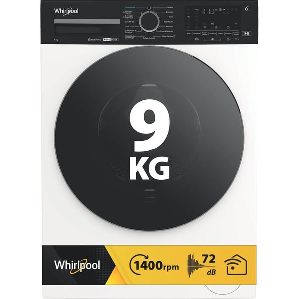 Whirlpool WPM 99W ADS IT vaskemaskine Front-læsning 9 kg 1400 rpm Hvid