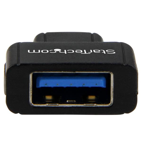 StarTech.com USB31CAADG kabel kønsskifter USB C 3.0 USB A 3.0 Sort