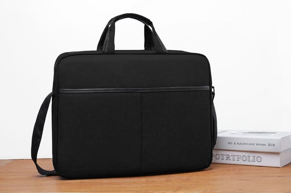 eSTUFF GLB201550 väskor bärbara datorer 40,6 cm (16") Toppmatad väska Svart