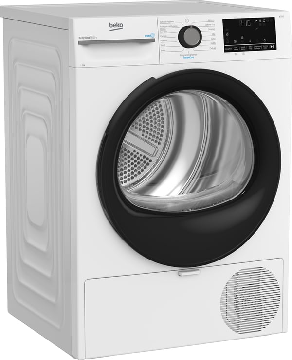 Beko BMGT491SBI_IT tørretumbler Fritstående Front-læsning 9 kg Hvid