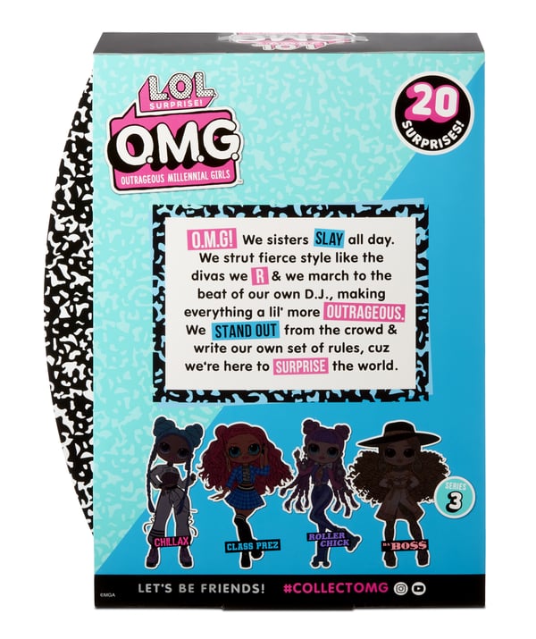 L.O.L. Surprise! OMG Doll Series 3 - Class Prez