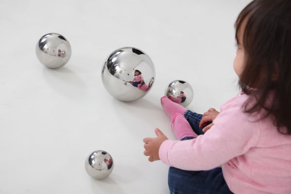 Tickit Sensory Reflective Silver Balls