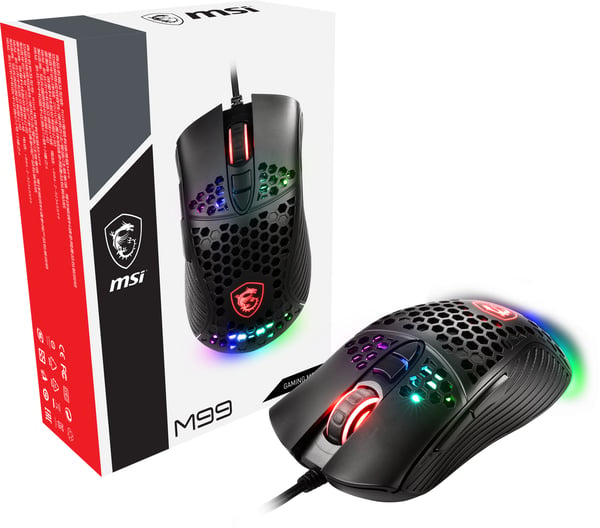 MSI Souris Gaming M99 Box mus Spil Højre hånd USB Type-A Optisk