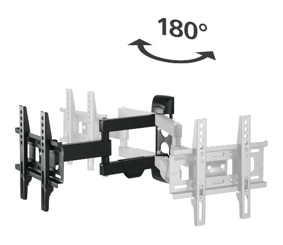 Hama 00220840 TV-kiinnike 121,9 cm (48") Musta