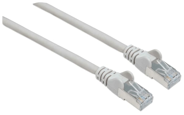 Intellinet 741040 netværkskabel Grå 10 m Cat7 S/FTP (S-STP) Rund
