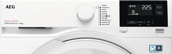 AEG Series 8000 TR8GK82W tørretumbler Fritstående Front-læsning 8 kg Hvid