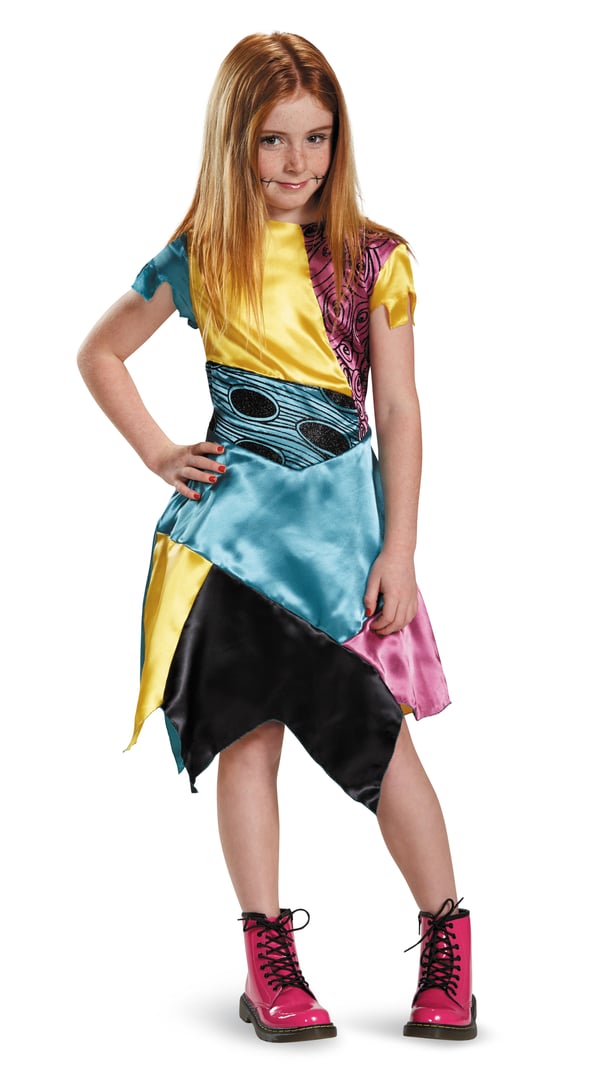 Disguise Sally Smart kjole Barn Hunstik Halloween
