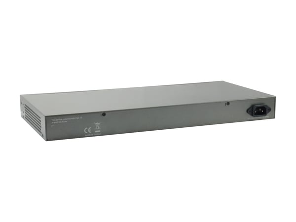 LevelOne GEP-2651 nätverksswitchar hanterad L3 Gigabit Ethernet (10/100/1000) Strömförsörjning via Ethernet (PoE) stöd Svart
