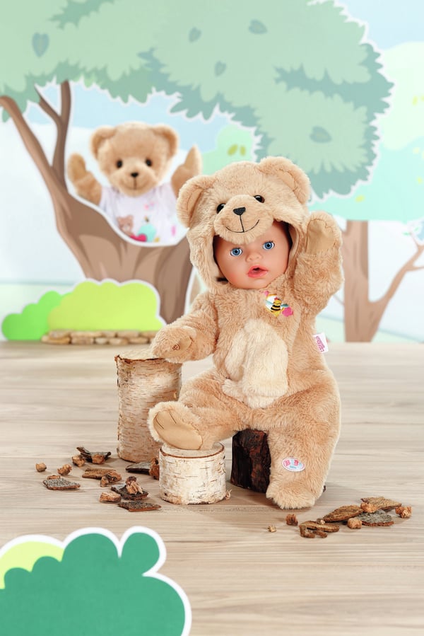 BABY born Bear Suit 43cm Nuken leikkipuku