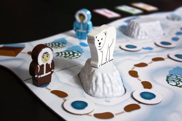 Tactic Go Go Eskimo Lautapeli Triviapeli