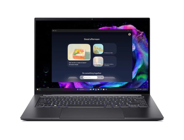 Acer Swift SFX14-73G-975F Intel Core Ultra 9 285H Laptop 36,8 cm (14.5") Berøringsskærm WQXGA+ 32 GB LPDDR5x-SDRAM 2 TB SSD NVIDIA GeForce RTX 5070 Wi-Fi 6E (802.11ax) Windows 11 Home Grå Acer Swift SFX14-73G-975F Intel Core Ultra 9 285H Laptop 36,8 cm (14.5") Berøringsskærm WQXGA+ 32 GB LPDDR5x-SDRAM 2 TB SSD NVIDIA GeForce RTX 5070 Wi-Fi 6E (802.11ax) Windows 11 Home Grå