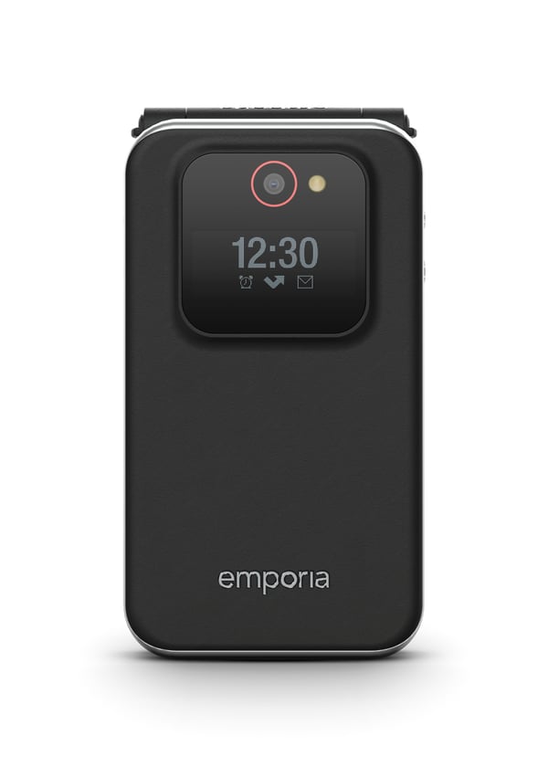 Emporia emporiaJOY-LTE 7,11 cm (2.8") 115 g Sort Senior telefon