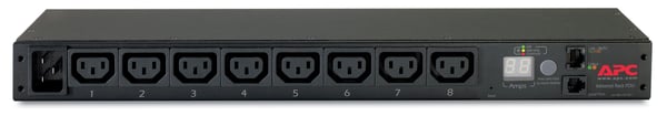 APC AP7821B strømforsyningsenhed (PDU) 8 AC stikkontakt(er) 0U/1U Sort