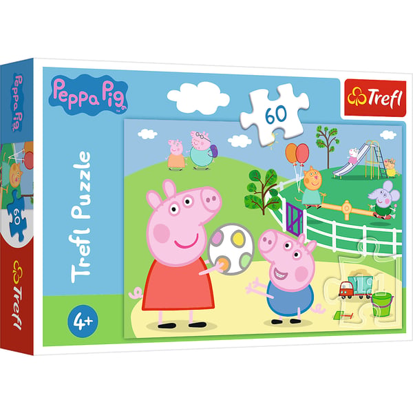 Peppa Pig Fun With Friends Puslespil 60 stk Tegnefilm