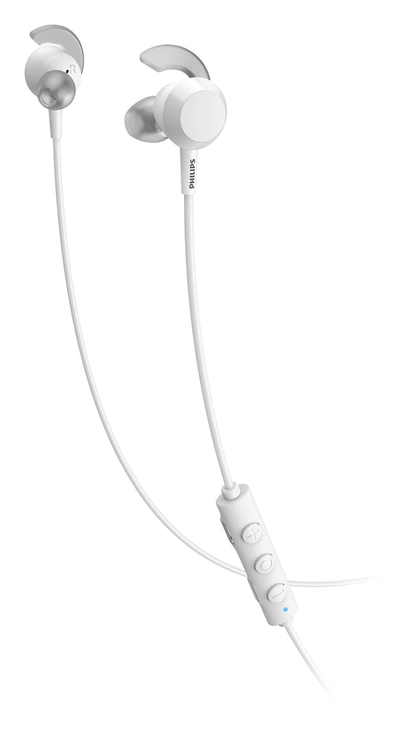 Philips TAE4205WT/00 hörlur och headset Trådlös I öra Samtal/musik Bluetooth Vit