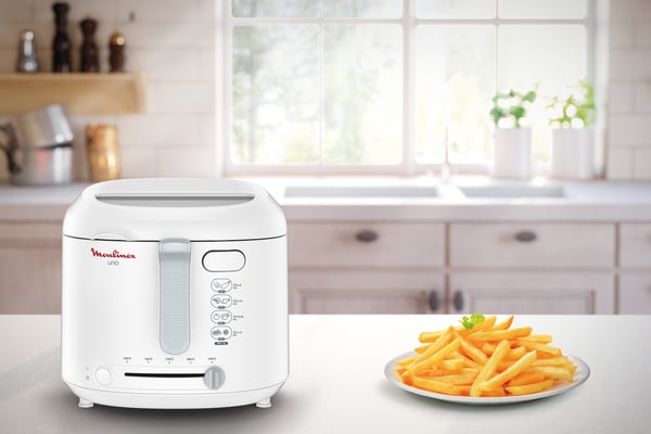 Moulinex AF2031 Yksi Erillinen 1600 W Rasvakeitin Valkoinen