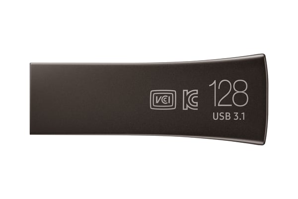 Samsung MUF-128BE USB-sticka 128 GB USB Type-A 3.2 Gen 1 (3.1 Gen 1) Svart, Grå