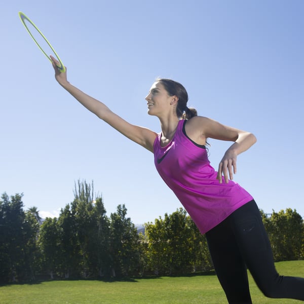 Aerobie ARB RNG Pro Ring Blue NP GML Flying disc