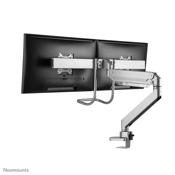 Neomounts NM-D775DXSILVER monitorin kiinnike ja jalusta 81,3 cm (32") Vastaanotto Hopea