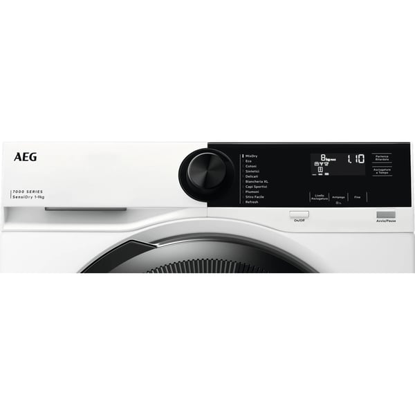 AEG Series 7000 TR7HE9C tørretumbler Fritstående Front-læsning 9 kg Hvid