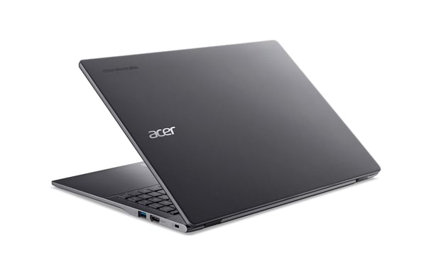 Acer Aspire CB516-1H-34ZR Intel Core 3 100U Chromebook 40,6 cm (16") WUXGA 8 GB LPDDR5-SDRAM 256 GB SSD Wi-Fi 6E (802.11ax) ChromeOS Grå