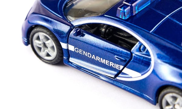 Siku Bugatti Chiron Gendamerie