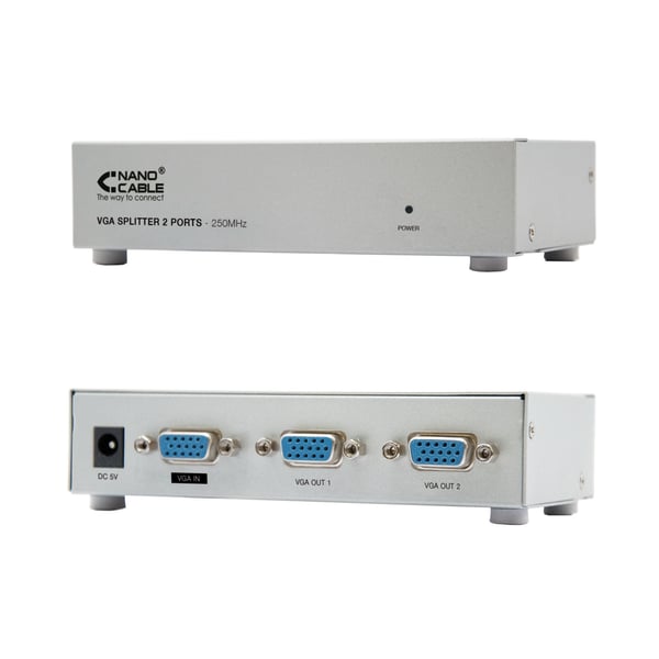 Nanocable 10.25.0002 video-splitter VGA 2x VGA