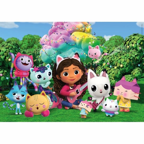 Clementoni Supercolor Gabbys Dollhouse Puslespil 24 stk Tegnefilm