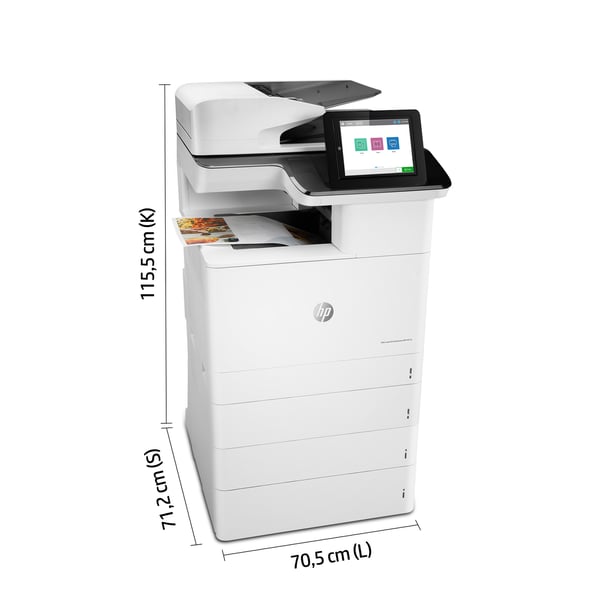 HP Color LaserJet Enterprise LaserJet Enterprise M776dn Multifunction Väri Tulostin, Vain Ethernet; Kopiokone, skanneri