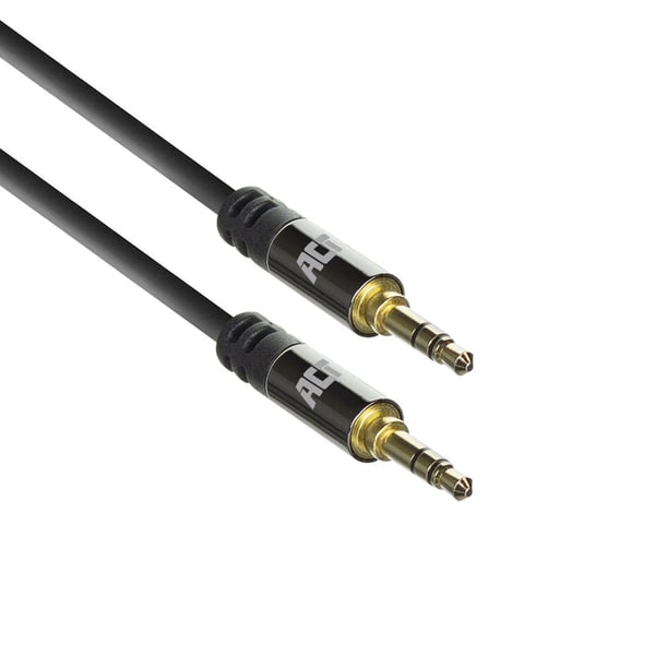 ACT AC3612 ljudkabel 5 m 3,5mm Svart