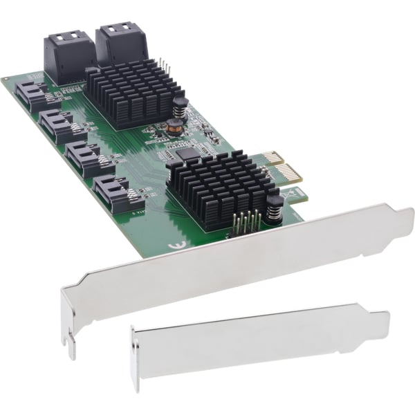 InLine 76617K nätverkskort/adapters Intern SATA