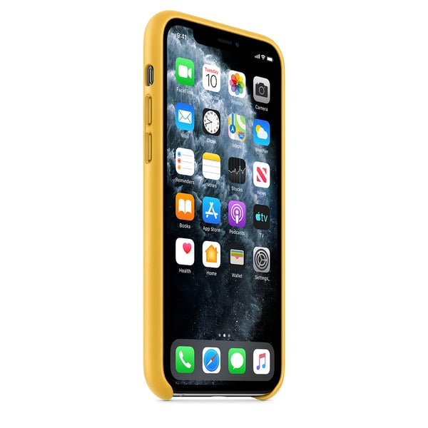 Apple MWYA2ZM/A matkapuhelimen suojakotelo 14,7 cm (5.8") Suojus Keltainen
