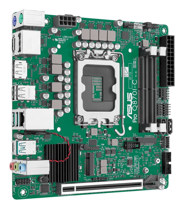 ASUS PRO Q870I-C-CSM Intel Q870 LGA 1851 (Socket V1) Mini-ITX