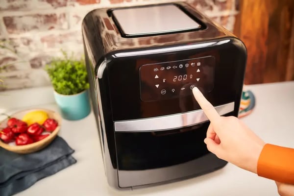 Moulinex AL501 Single Fristående Varmluftsfritös Svart