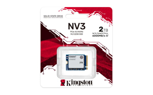 Kingston Technology 2000G NV3 M.2 2230 NVMe SSD