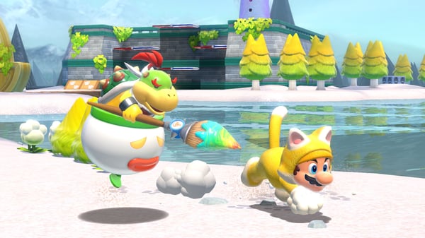 Nintendo Super Mario 3D World + Bowser’s Fury Standard + tillägg Engelska Nintendo Switch