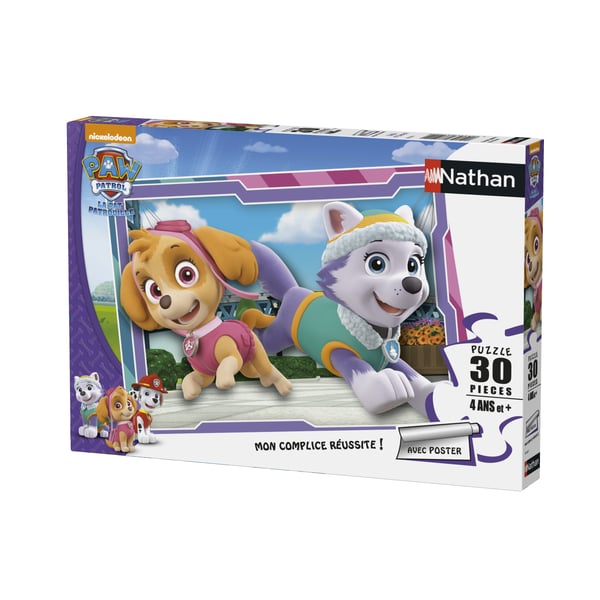 Nathan – Puzzle – Stella y Everest Pat' Patrulla – 30 Piezas, 86363