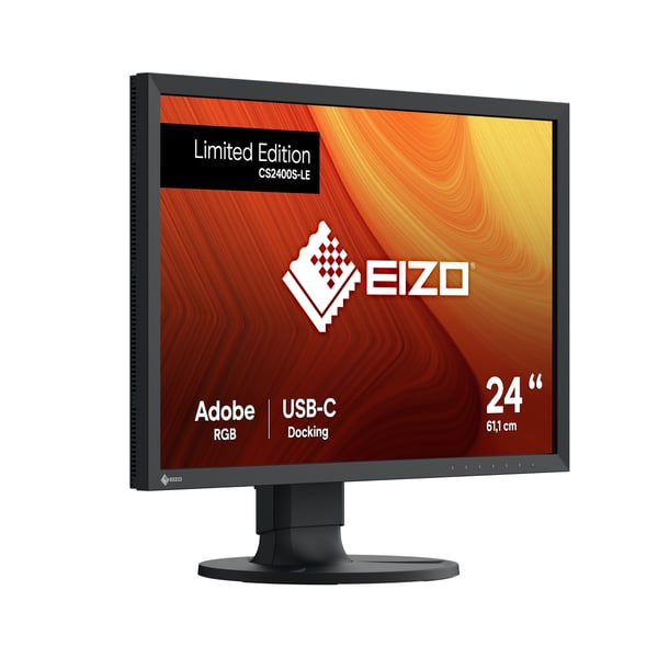 EIZO ColorEdge CS2400S-LE tietokoneen litteä näyttö 61,2 cm (24.1") 1920 x 1200 pikseliä WUXGA LED Musta