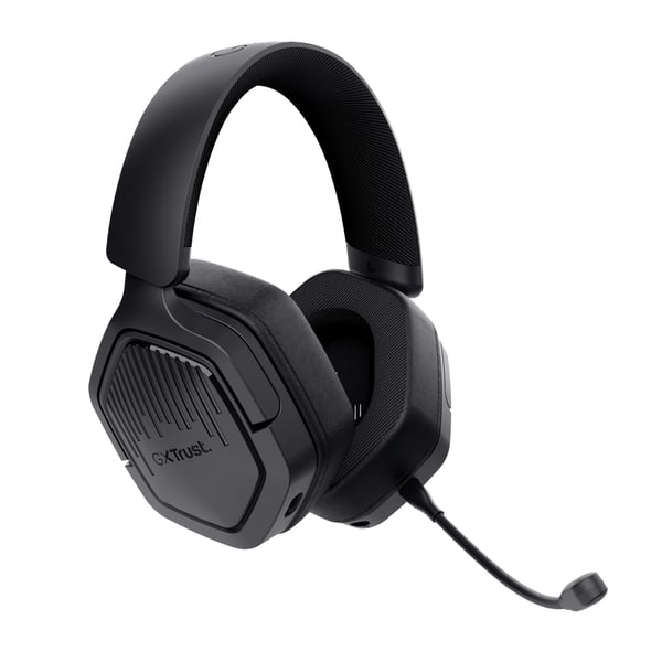 Trust GXT 493PS Carus Headset Kabel & trådløs Spil Bluetooth Sort