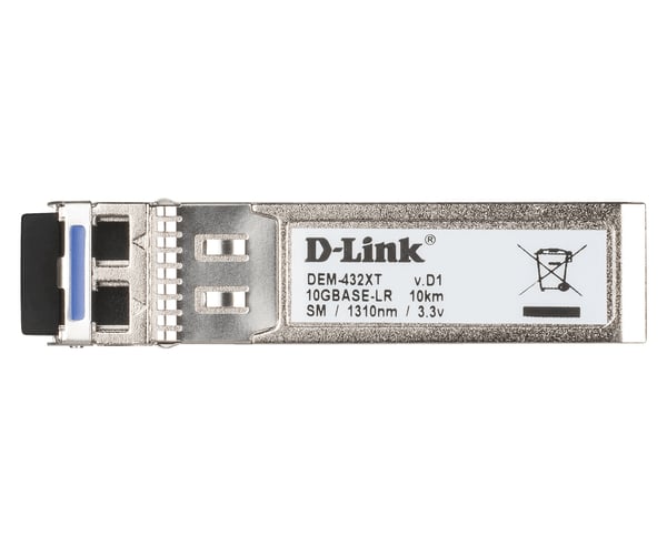 D-Link DEM-432XT transceiver-moduler för nätverk Fiberoptik 10000 Mbit/s SFP+ 1310 nm