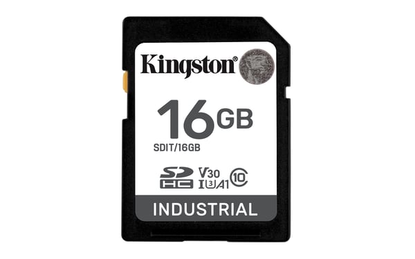 Kingston Industrial - Flash-hukommelseskort - 16 GB