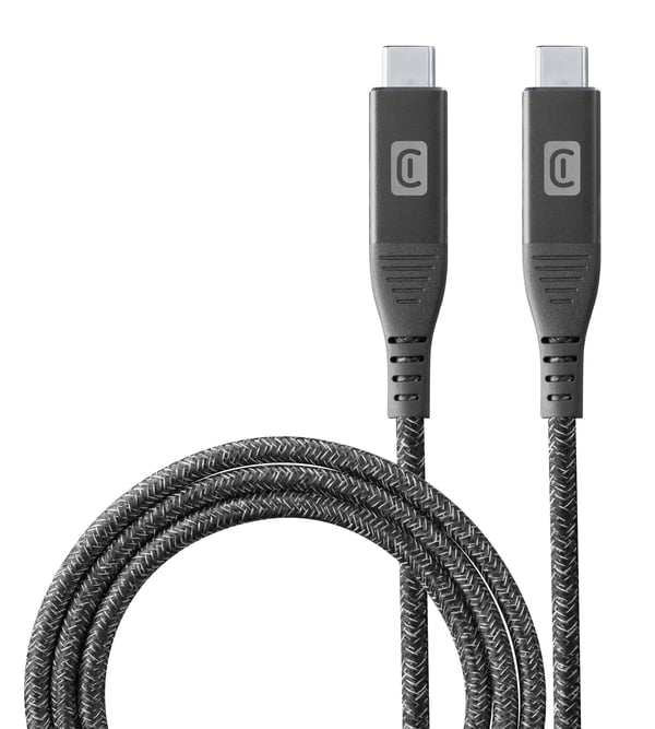 Cellularline 8018080450709 USB-kaapeli USB 3.2 Gen 1 (3.1 Gen 1) 1 m USB C 10 Gbit/s 100 W Musta Cellularline 8018080450709 USB-kaapeli USB 3.2 Gen 1 (3.1 Gen 1) 1 m USB C 10 Gbit/s 100 W Musta